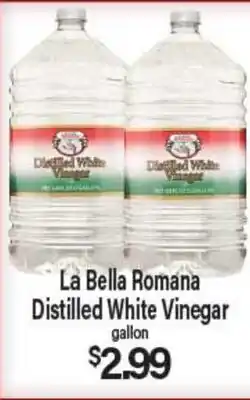 Angelo Caputo's Fresh Market La Bella Romana Distilled White Vinegar offer