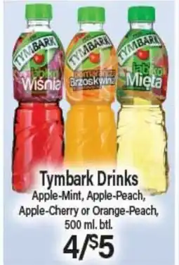 Angelo Caputo's Fresh Market Tymbark Drinks offer