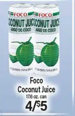 Angelo Caputo's Fresh Market Foco Coconut Juice offer