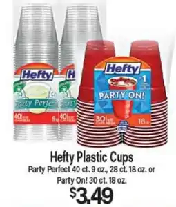Angelo Caputo's Fresh Market Hefty Plastic Cups offer