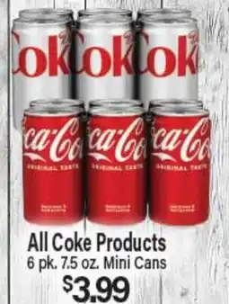 Angelo Caputo's Fresh Market All Coke Products offer