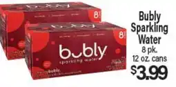 Angelo Caputo's Fresh Market Bubly Sparkling Water offer