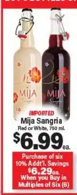 Angelo Caputo's Fresh Market Mija Sangria offer