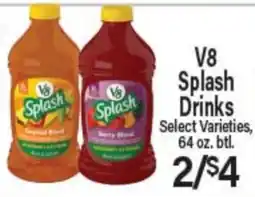 Angelo Caputo's Fresh Market V8 Splash Drinks offer