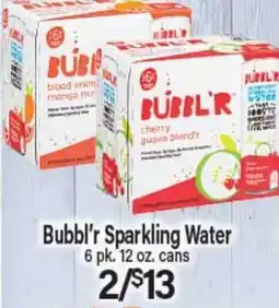 Angelo Caputo's Fresh Market Bubbl'r Sparkling Water offer
