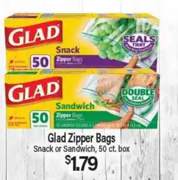 Angelo Caputo's Fresh Market Glad Zipper Bags offer