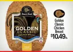 Angelo Caputo's Fresh Market Boar's Head Golden Classic Chicken Breast offer