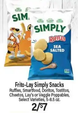 Angelo Caputo's Fresh Market Frito-Lay Simply Snacks offer