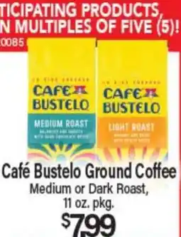 Angelo Caputo's Fresh Market Café Bustelo Ground Coffee offer