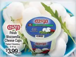 Angelo Caputo's Fresh Market Fresh Mozzarella Cheese Cups offer