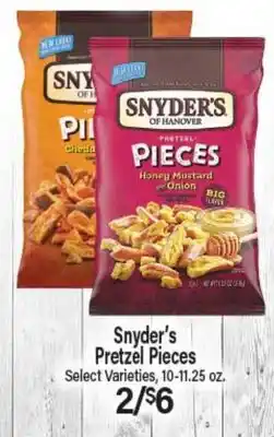 Angelo Caputo's Fresh Market Snyder's Pretzel Pieces offer