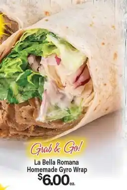 Angelo Caputo's Fresh Market La Bella Romana Homemade Gyro Wrap offer