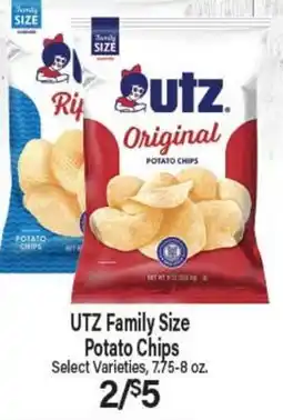 Angelo Caputo's Fresh Market UTZ Family Size Potato Chips offer