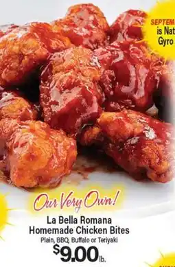 Angelo Caputo's Fresh Market La Bella Romana Homemade Chicken Bites offer