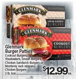 Angelo Caputo's Fresh Market Glenmark Burger Patties offer