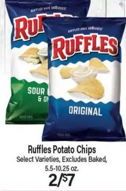 Angelo Caputo's Fresh Market Ruffles Potato Chips offer