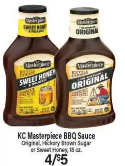 Angelo Caputo's Fresh Market KC Masterpiece BBQ Sauce offer