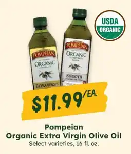 Sprouts Farmers Market Pompeian Organic Extra Virgin Olive Oil offer