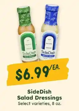Sprouts Farmers Market Sidedish salad dressings offer