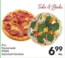 Pete's Fresh Market 8 in. Homemade PIZZA offer