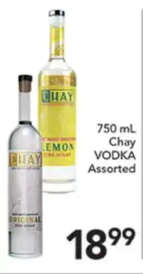 Pete's Fresh Market 750 mL Chay VODKA offer