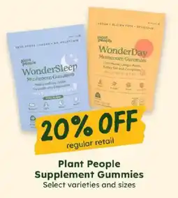 Sprouts Farmers Market Plant People Supplement Gummies offer