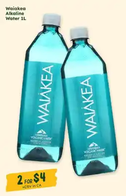 Sprouts Farmers Market Waiakea Alkaline Water offer