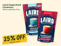 Sprouts Farmers Market Laird Superfood Creamers offer