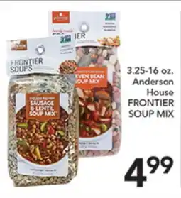 Pete's Fresh Market Anderson House FRONTIER SOUP MIX offer