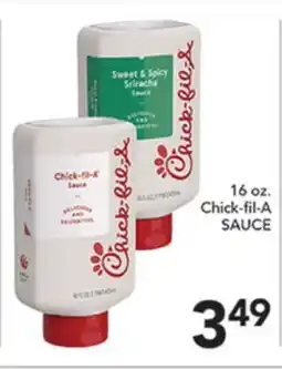 Pete's Fresh Market 16 oz. Chick-fil-A SAUCE offer