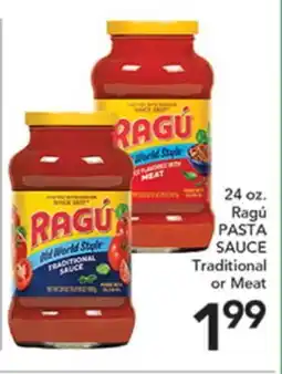 Pete's Fresh Market 24 oz. Ragú PASTA SAUCE offer