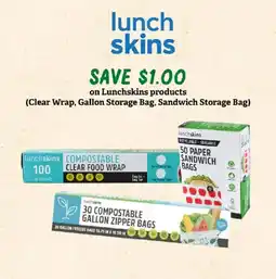 Sprouts Farmers Market Lunchskins products offer