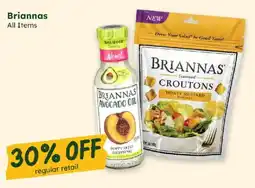 Sprouts Farmers Market Briannas all items offer