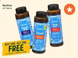 Sprouts Farmers Market Nutiva All Items offer