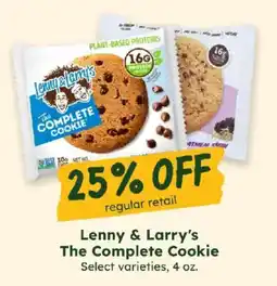 Sprouts Farmers Market Lenny & Larry's The Complete Cookie offer