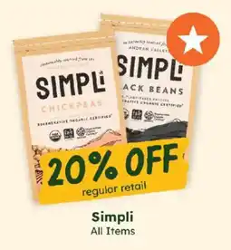 Sprouts Farmers Market Simpli All Items offer