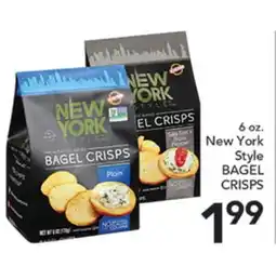 Pete's Fresh Market 6 oz. New York Style BAGEL CRISPS offer