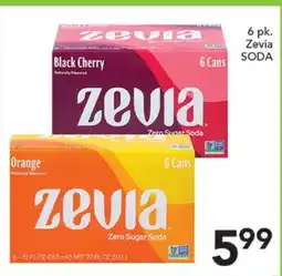 Pete's Fresh Market 6 pk. Zevia SODA offer