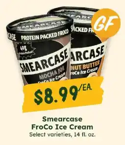 Sprouts Farmers Market Smearcase FroCo Ice Cream offer