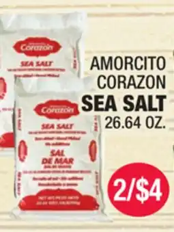 Carnicerias Jimenez AMORCITO CORAZON SEA SALT offer