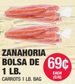 Carnicerias Jimenez CARROTS 1 LB. BAG offer