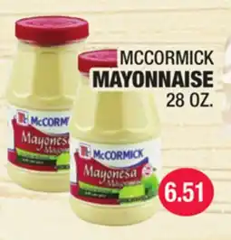 Carnicerias Jimenez MCCORMICK MAYONNAISE offer
