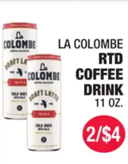 Carnicerias Jimenez LA COLOMBE RTD COFFEE DRINK offer