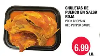 Carnicerias Jimenez CHULETAS DE PUERCO EN SALSA ROJA offer