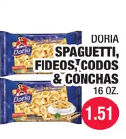 Carnicerias Jimenez DORIA SPAGUETTI, FIDEOS, CODOS & CONCHAS offer