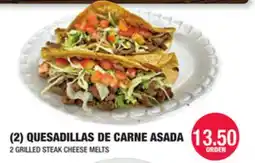 Carnicerias Jimenez (2) QUESADILLAS DE CARNE ASADA offer