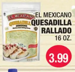 Carnicerias Jimenez EL MEXICANO QUESADILLA RALLADO offer