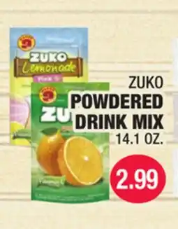 Carnicerias Jimenez ZUKO POWDERED DRINK MIX offer