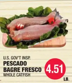 Carnicerias Jimenez U.S. GOV'T INSP. PESCADO BAGRE FRESCO offer