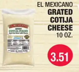 Carnicerias Jimenez EL MEXICANO GRATED COTIJA CHEESE offer
